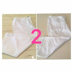 BUNDLE 2 white pants Nordstroms